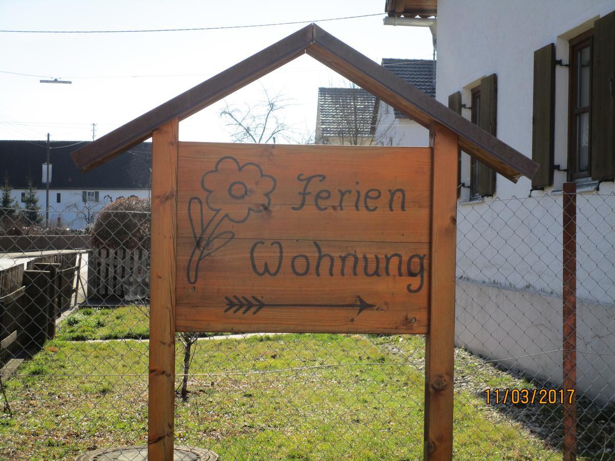 Ferienwohnung Rosa Obergessertshausen Esterno foto